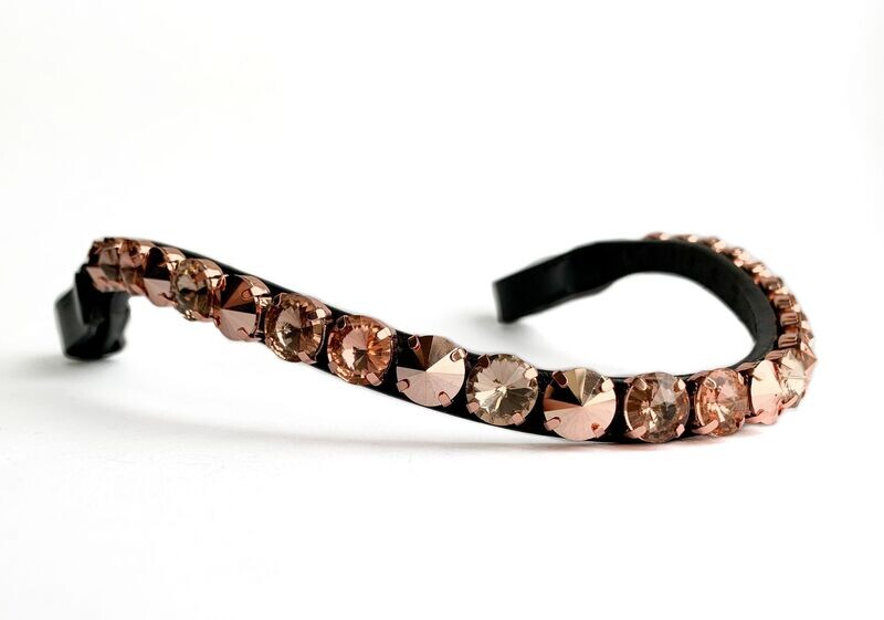 Stirnriemen Rosegold Power 2.0 Slimline XL