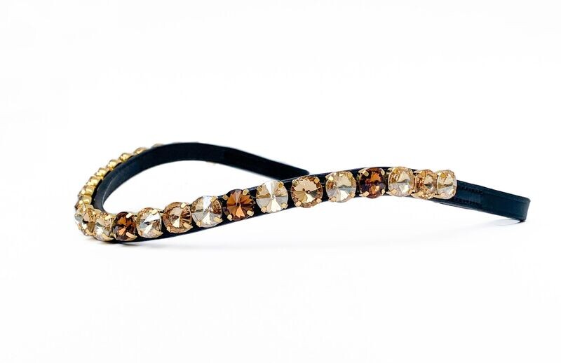 Stirnriemen Aurum Topaz Slimline XL