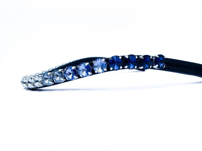 Browband BLUE SPIRIT Slimeline XL