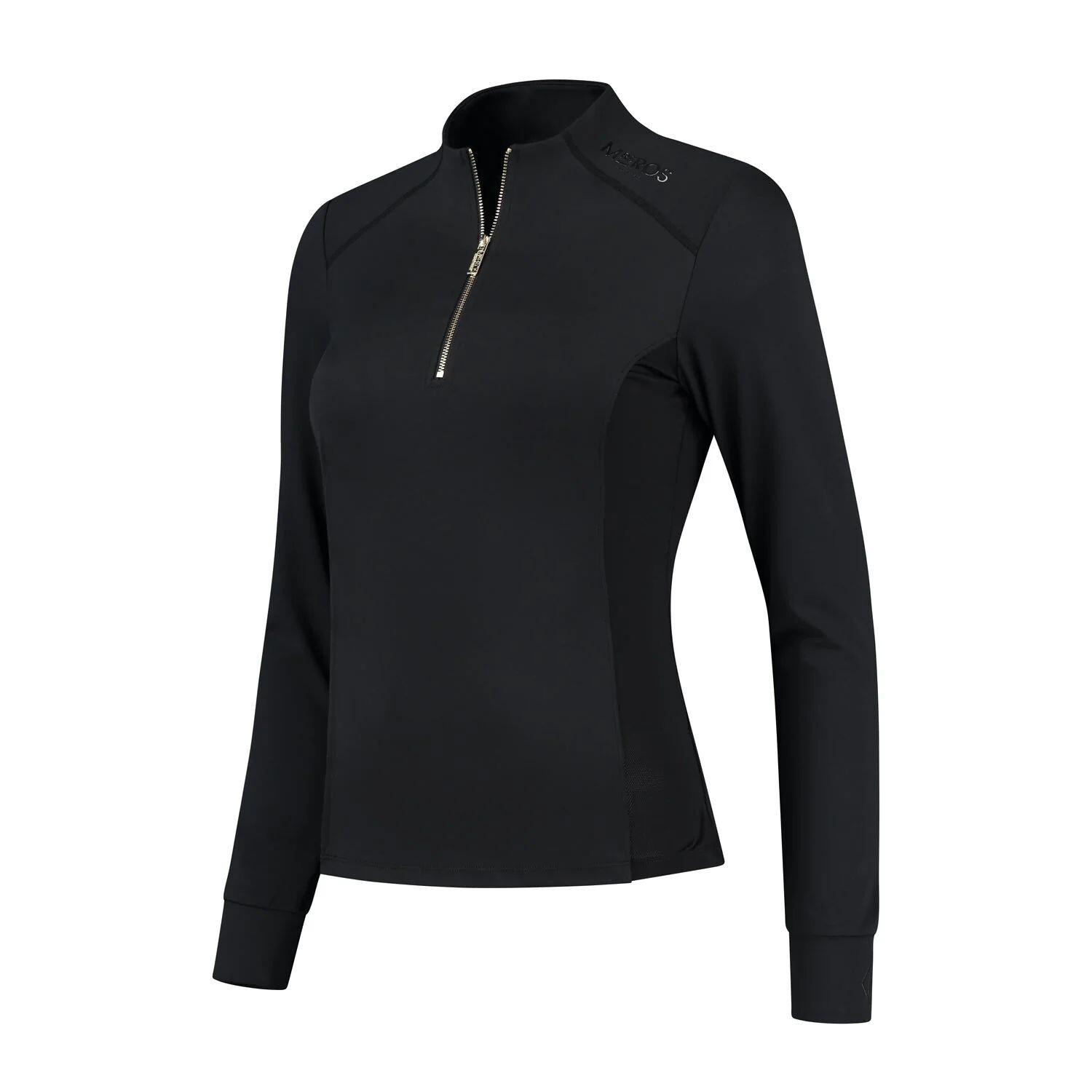 Training-Shirt PHANTOM BLACK Langarm by Mrs Ros Training-Shirt PHANTOM BLACK Langarm by Mrs Ros, Reitshirt, Reitbekleidung, schwarz, Funktionsshirt
