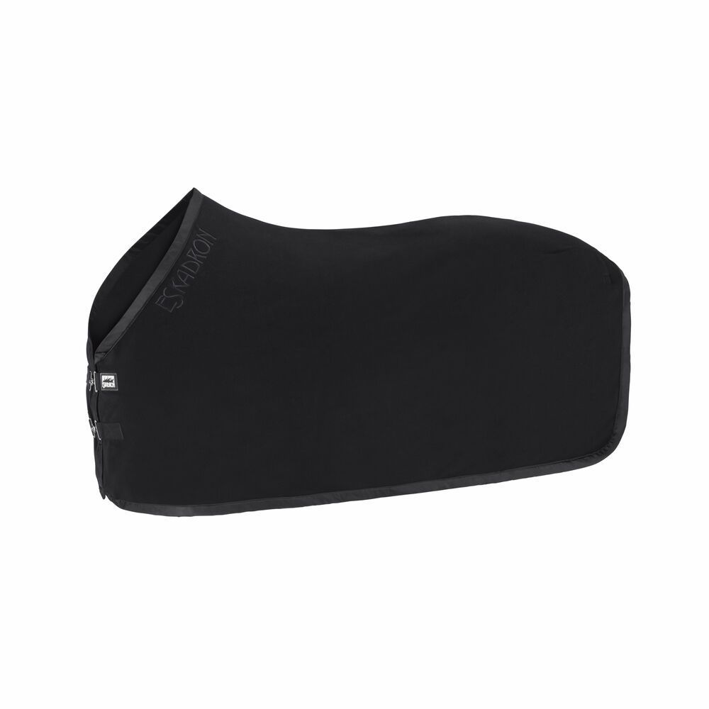 ESKADRON Fleece Abschwitzdecke schwarz -personalisierbar- ESKADRON Fleece Abschwitzdecke schwarz, Pferd, Pony,