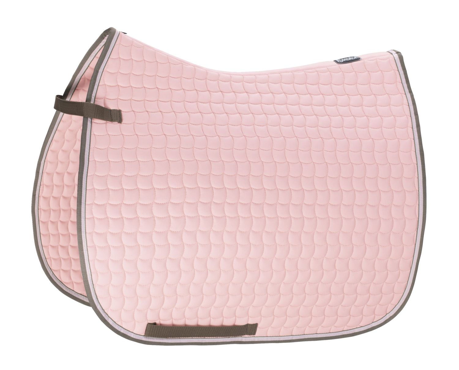 ESKADRON  Schabracke COTTON CONTRAST powderrose -personalisierbar-, Größe: DRESSUR Warmblut