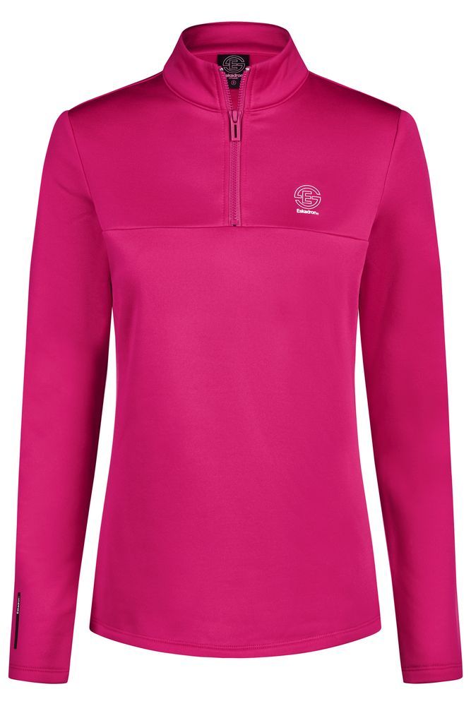 ESKADRON DYNAMIC HALF-ZIP Shirt lipstick ESKADRON DYNAMIC HALF-ZIP Shirt lipstick