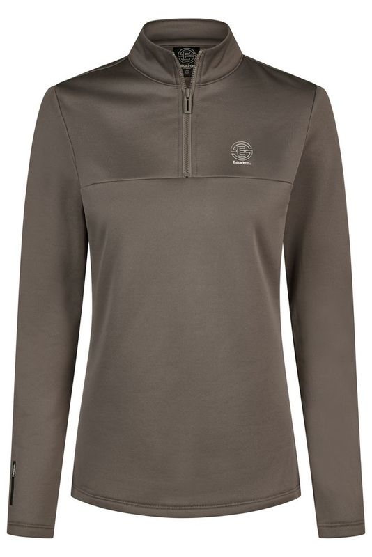 ESKADRON DYNAMIC HALF-ZIP Shirt powdertaupe ESKADRON DYNAMIC HALF-ZIP Shirt powdertaupe