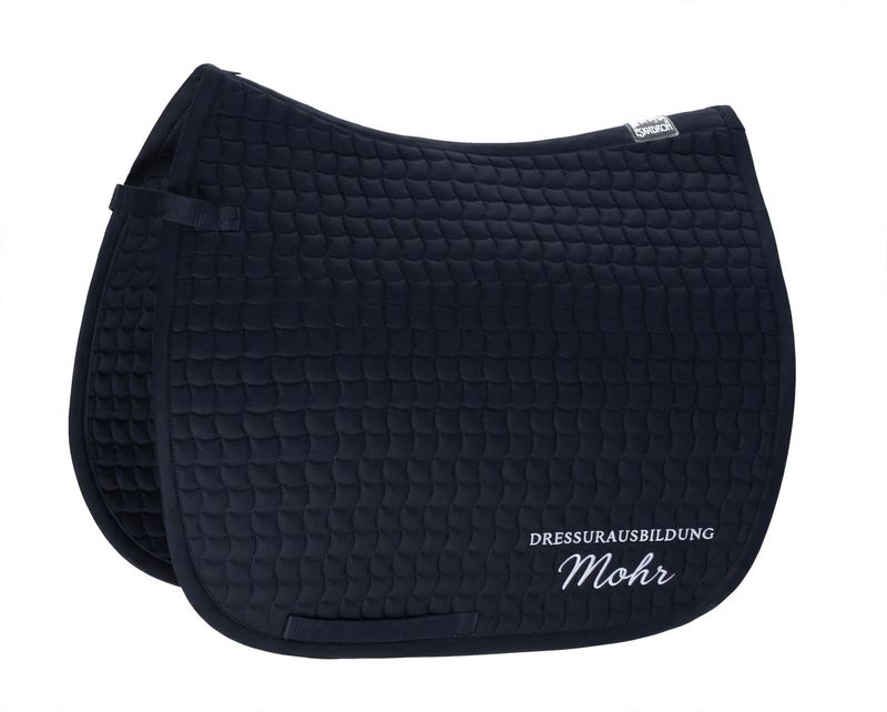 ESKADRON Schabracke COTTON navy mit WUNSCHLOGO ESKADRON Schabracke COTTON navy mit WUNSCHLOGO