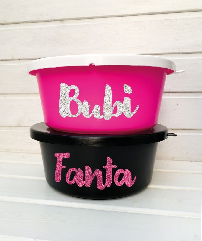 Futterschale MÜSLISCHALE 5L GEWA - personalisiert -