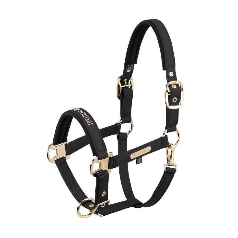 ESKADRON Halfter FAUX LEATHER DOUBLE PIN HERITAGE, Pferd, Pony