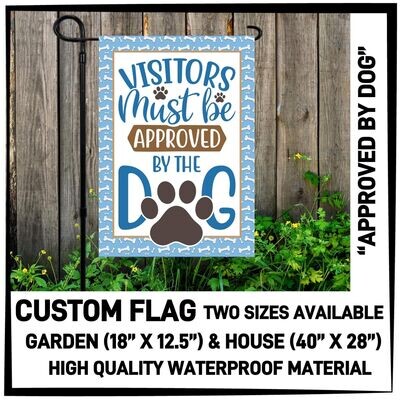 Flag "Approved By Dog"