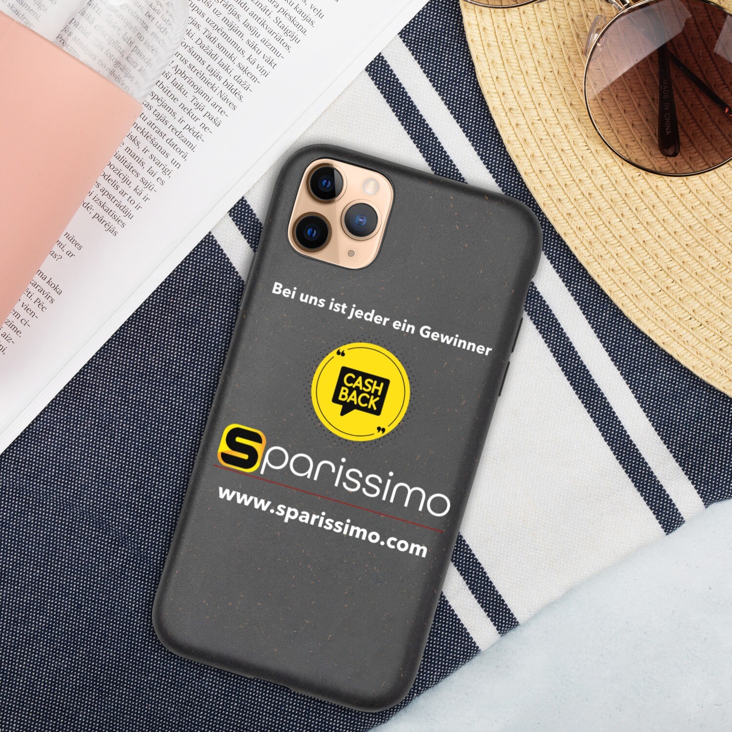 Gesprenkelte iPhone-Hülle, Größe: iPhone 11 Pro Max
