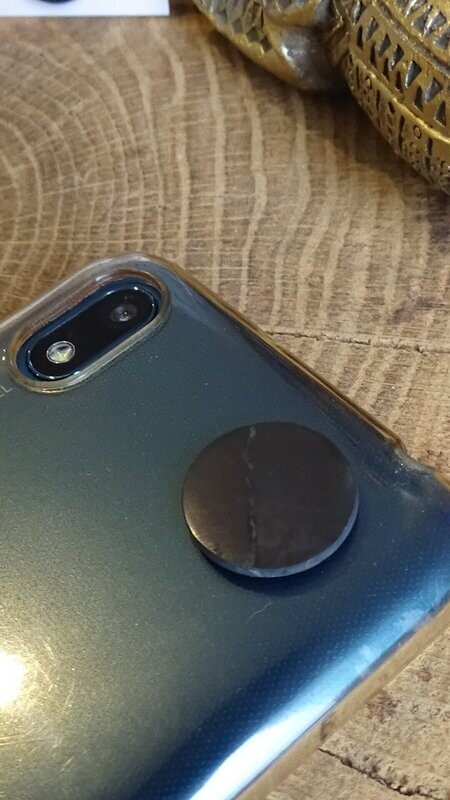 Shungite pour portable Rond