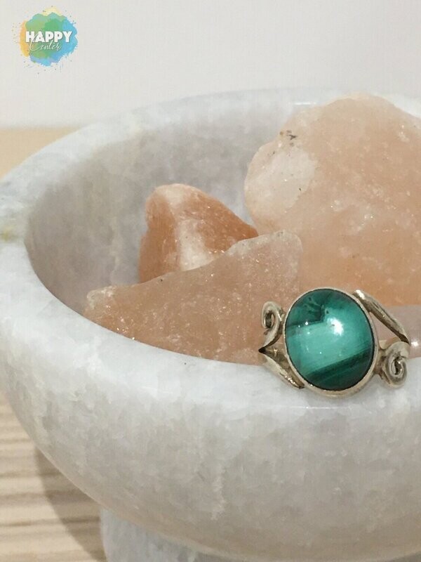 Bague Malachite