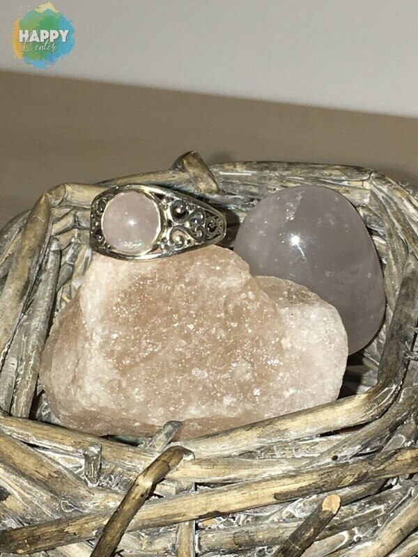 Bague Quartz Rose