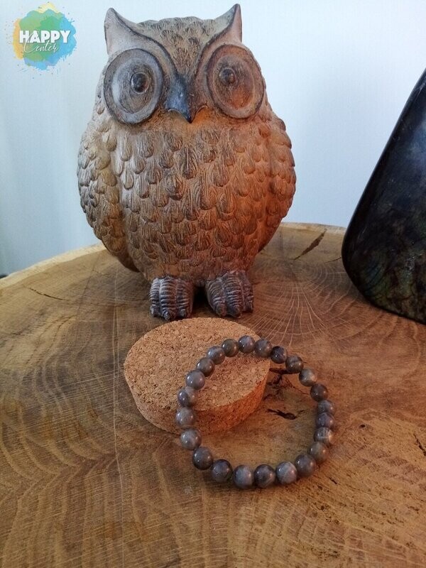 Bracelet Labradorite : Protection, Confiance en Soi, Sommeil