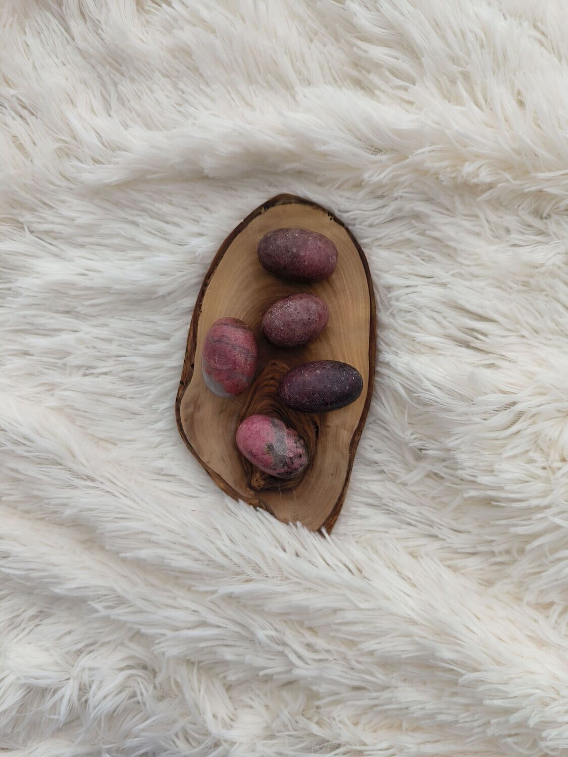 Rhodonite de Madagascar : ANTI STRESS, apaise panique et chocs