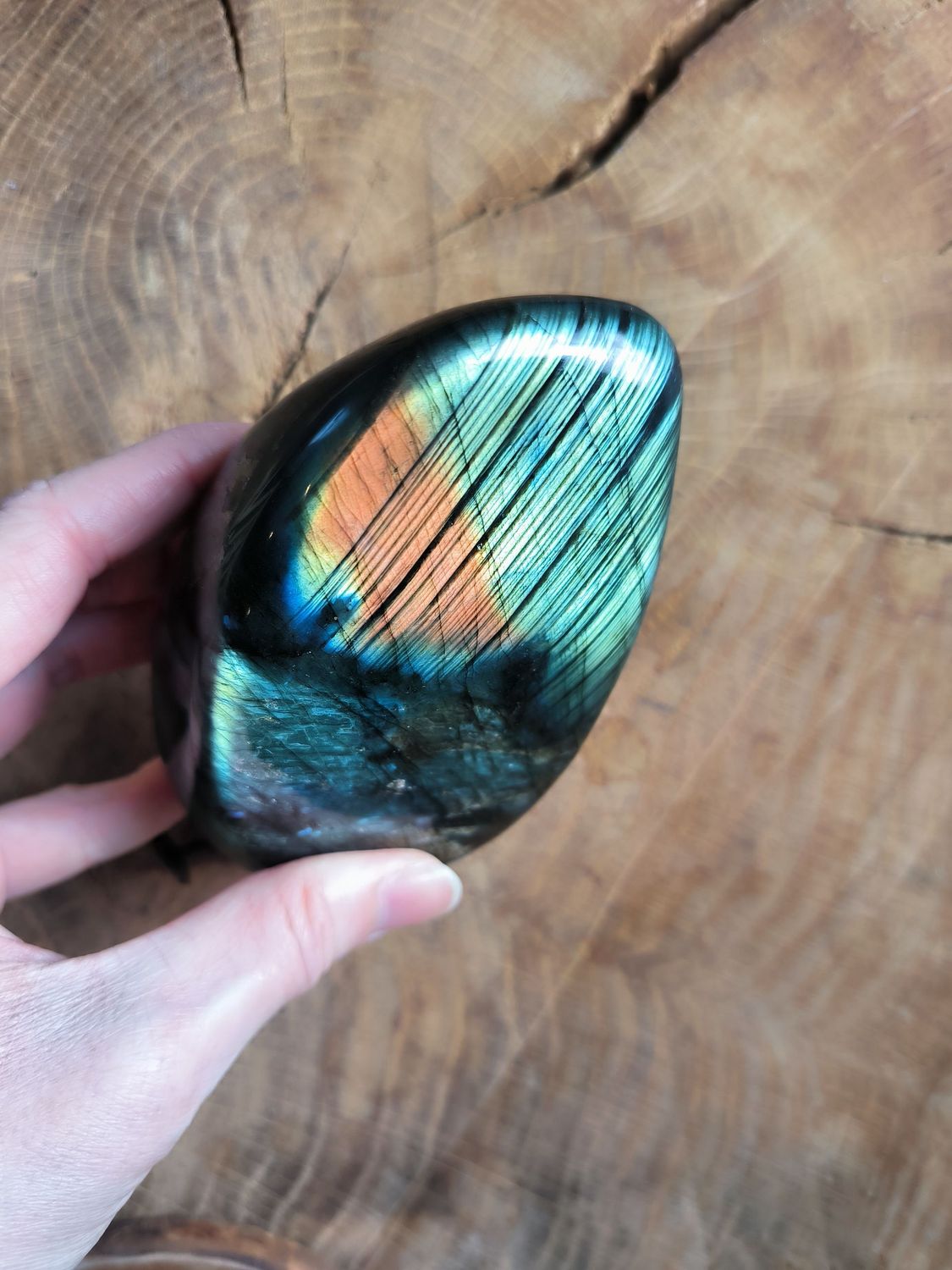 Forme Libre de Labradorite