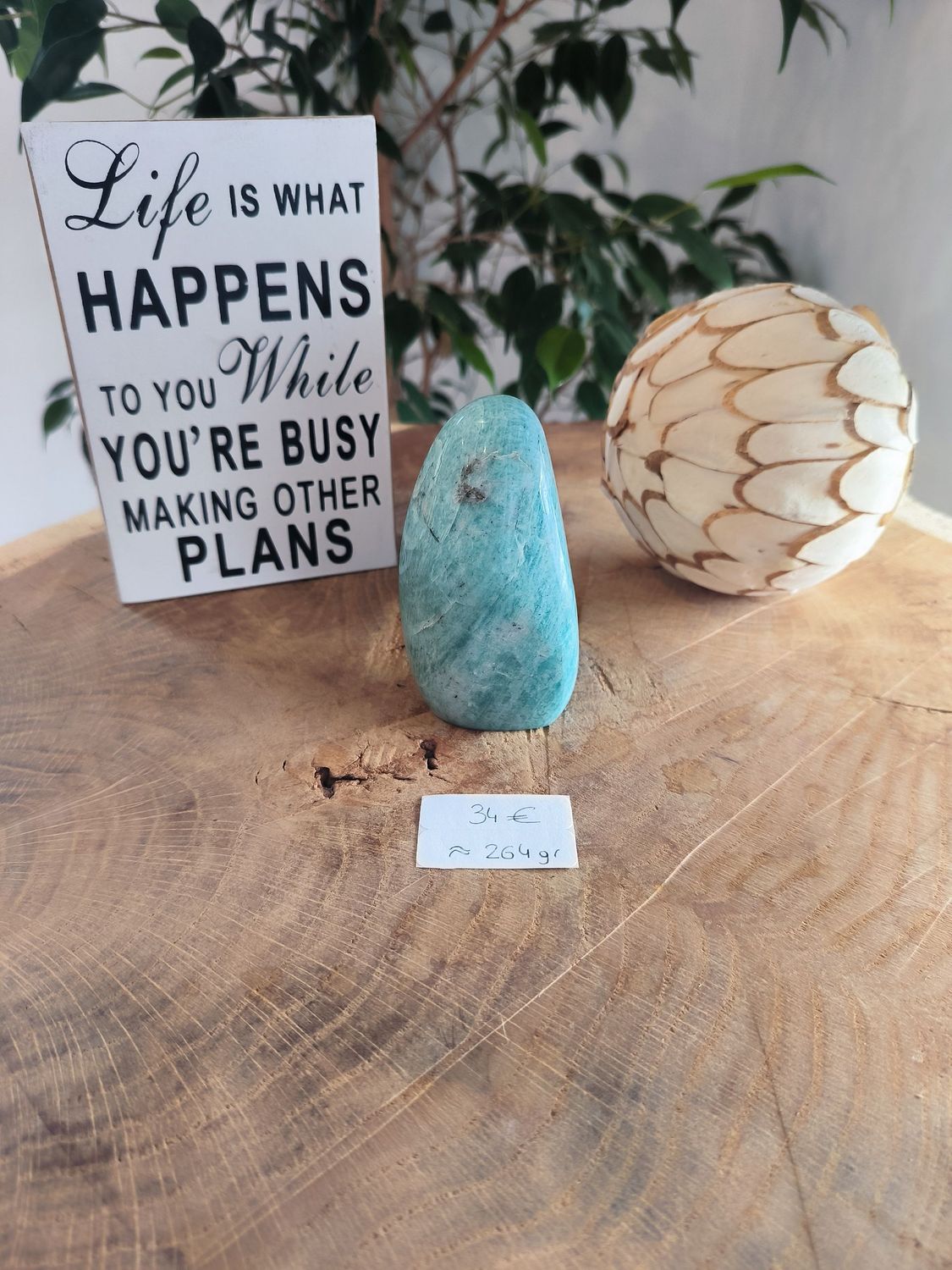 Forme Libre d'Amazonite