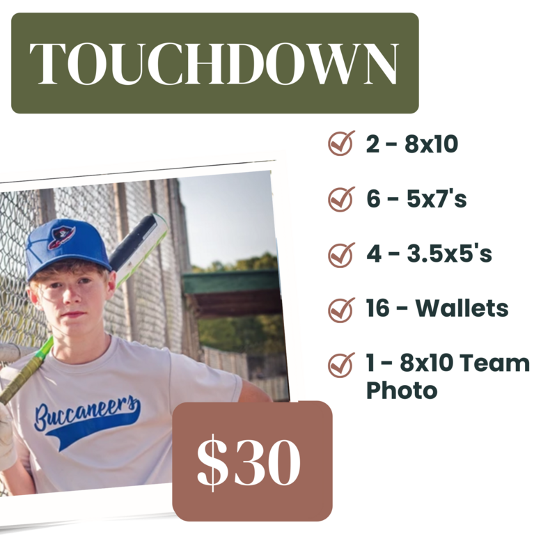 Touchdown Photo Package