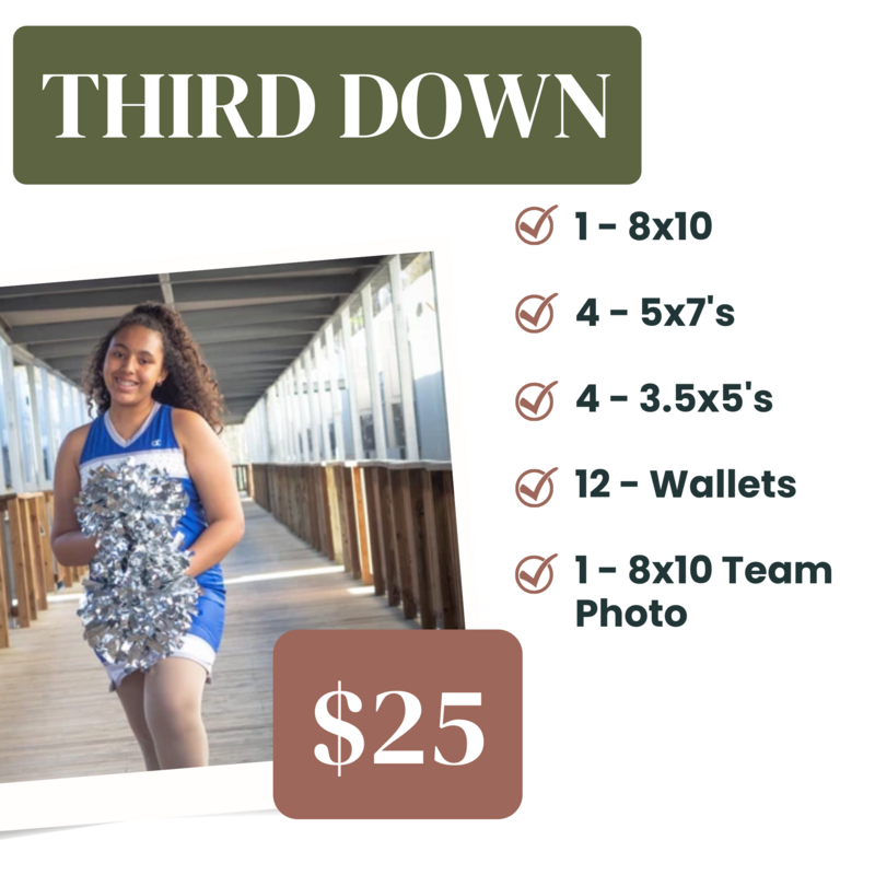 Third Down Photo Package