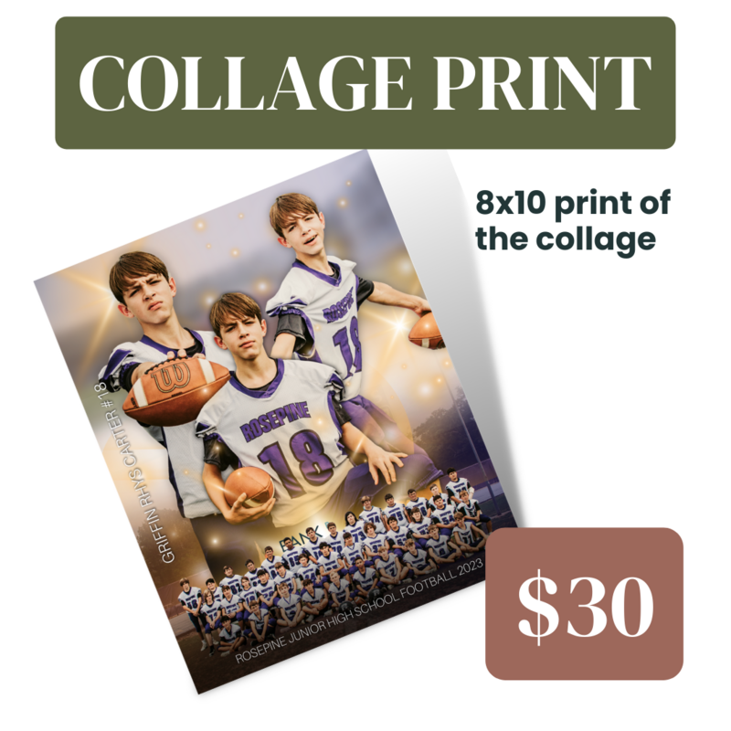 8x10 Collage Print