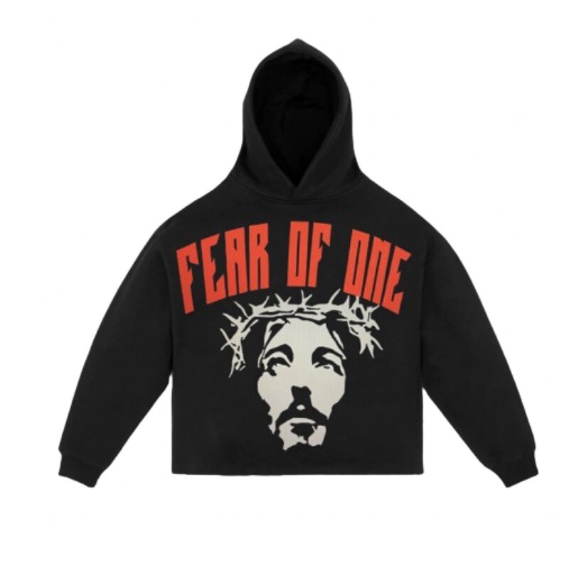 Heavyweight Fear Of One Pullover hoodie