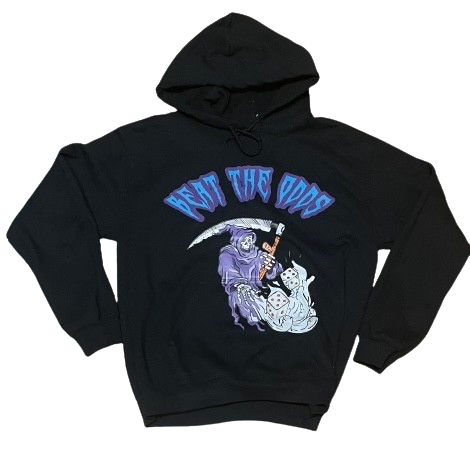 Grim Reaper Beat The Odds Pullover Hoodie