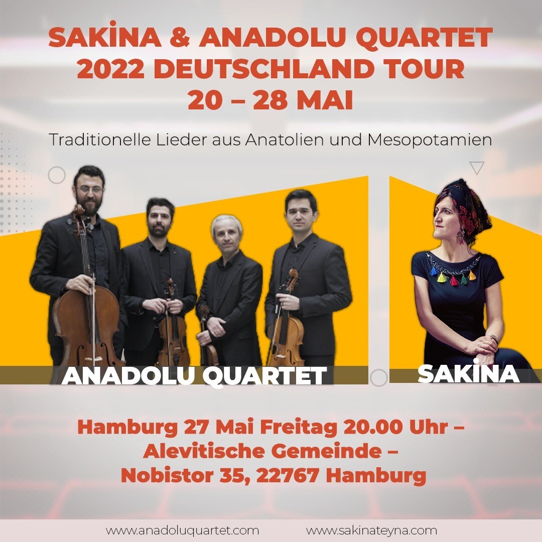 Konzert-Sakina&Anadolu Quartet