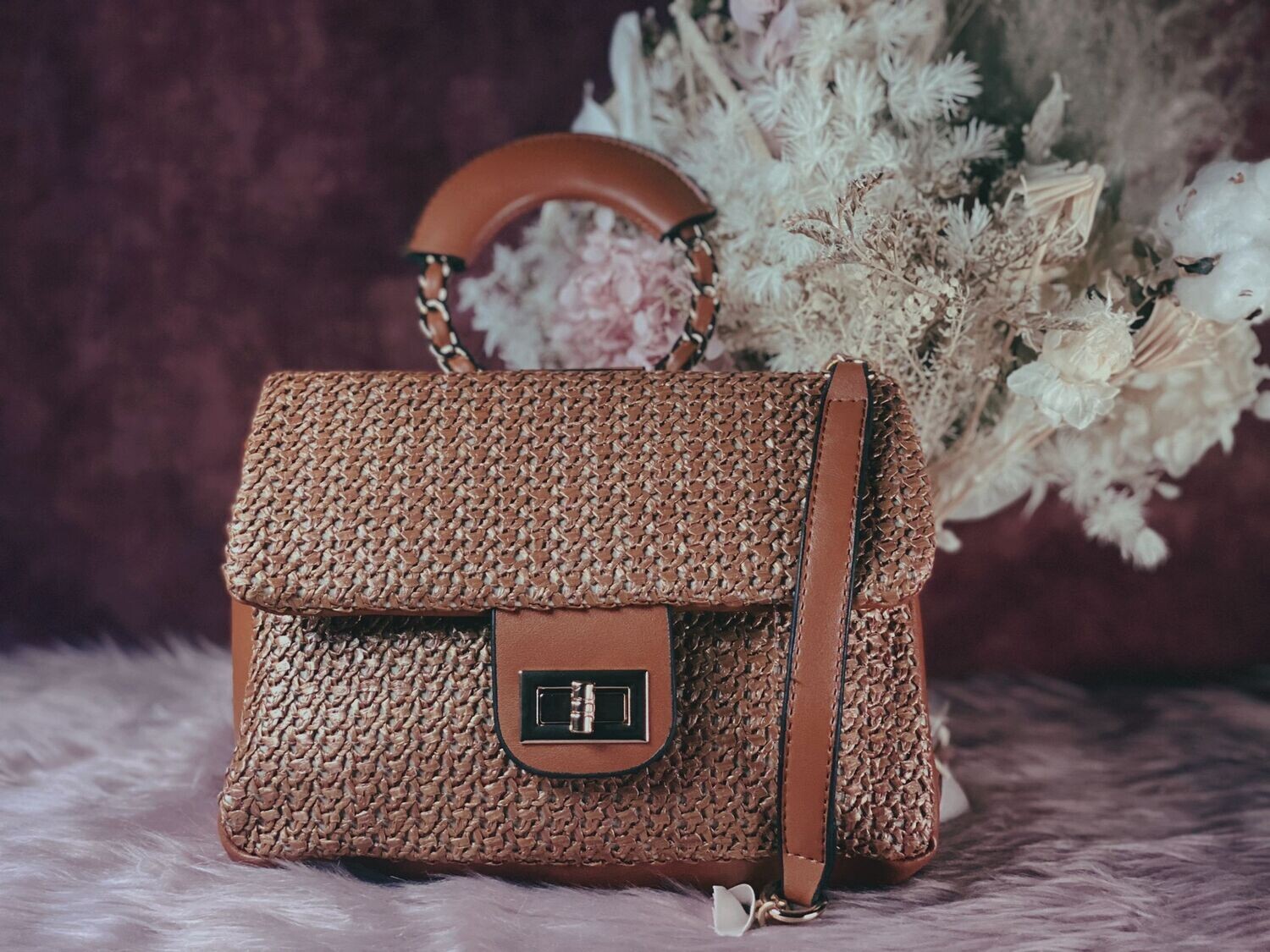 Woven Bag (Brown)