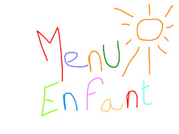 The children&#39;s menu