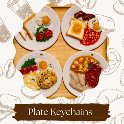 Plate Keychains