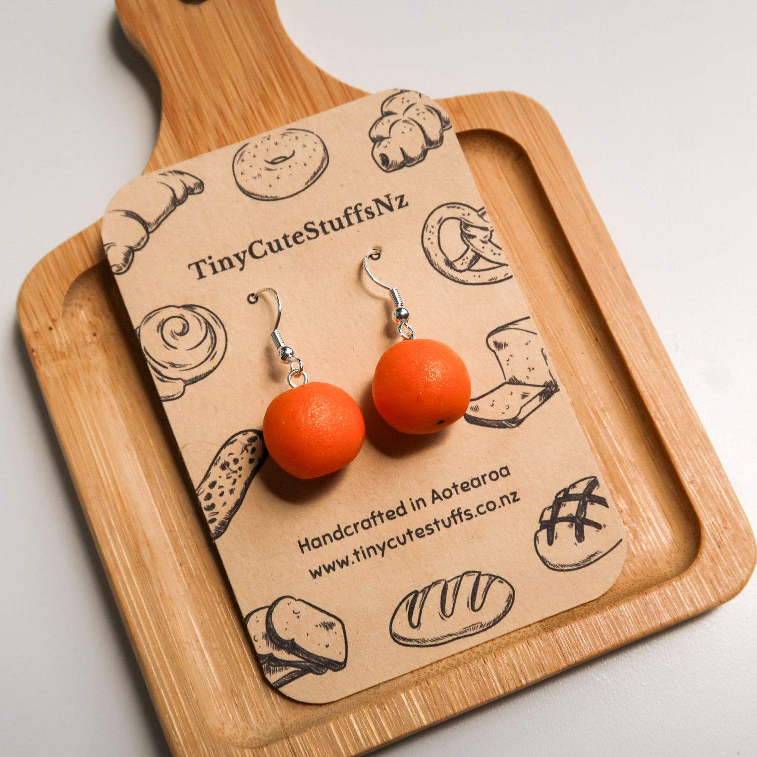 Orange/Mandarin Earrings
