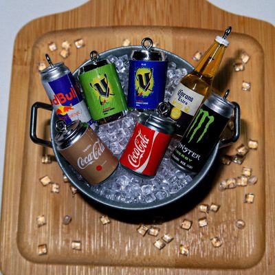 Fizzy Drink Can Earrings |  Soft Drinks Earrings | L &amp; P to Coca Cola Earrings