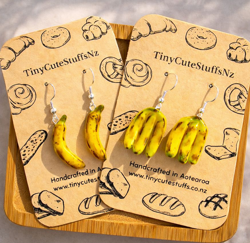 Banana Earrings