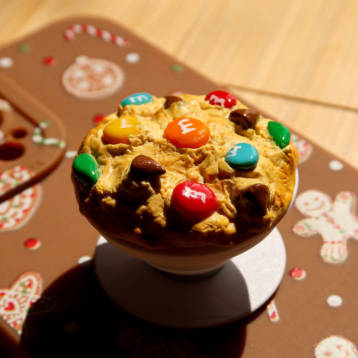 M&amp;M’s and Chocolate Chip Cookie Phone Grip