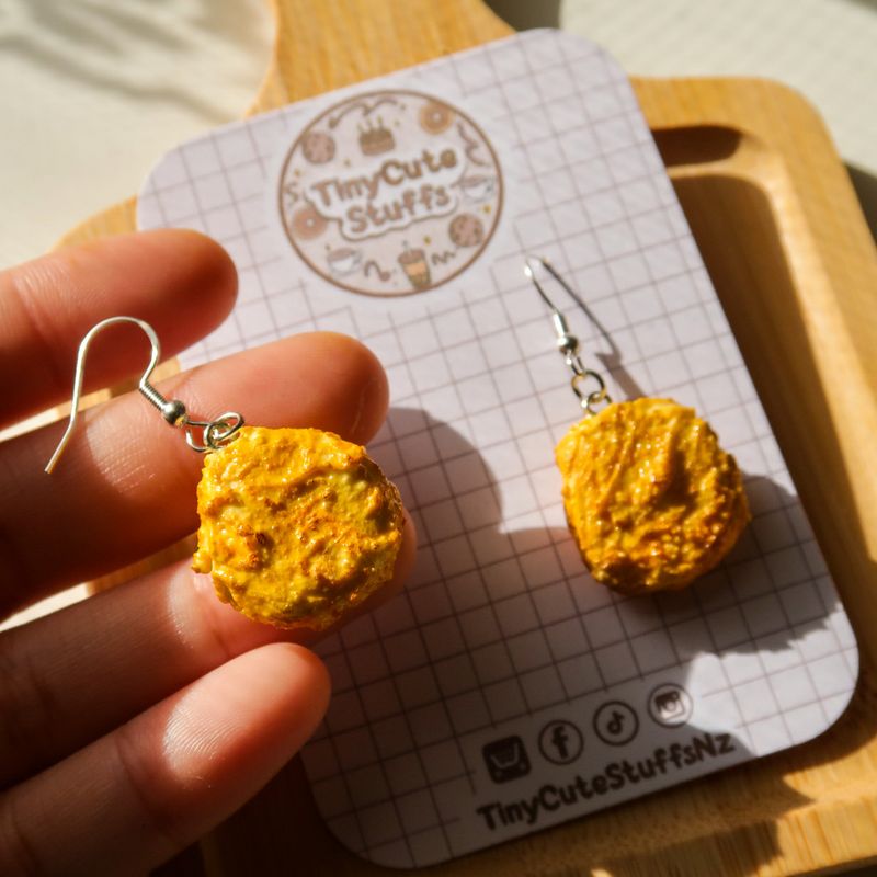 Chicken Nugget Earrings