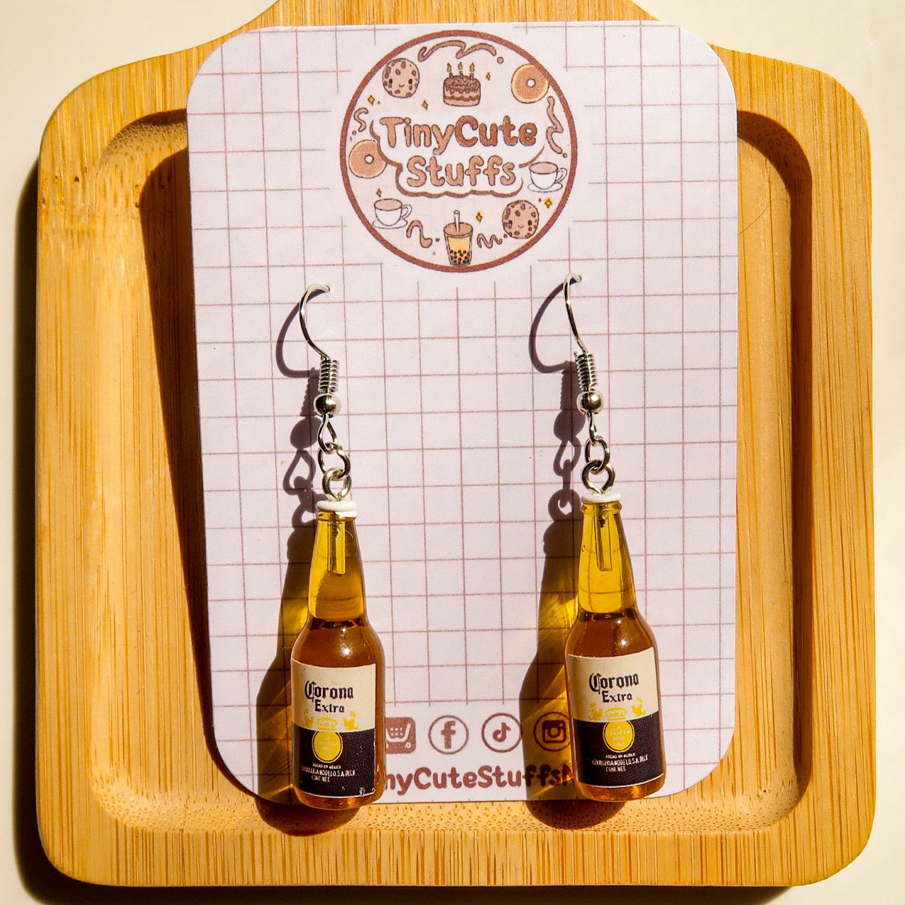 Corona Bottle Earrings