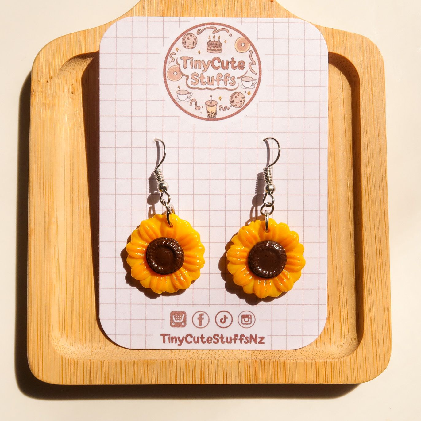 Sunflower Earrings
