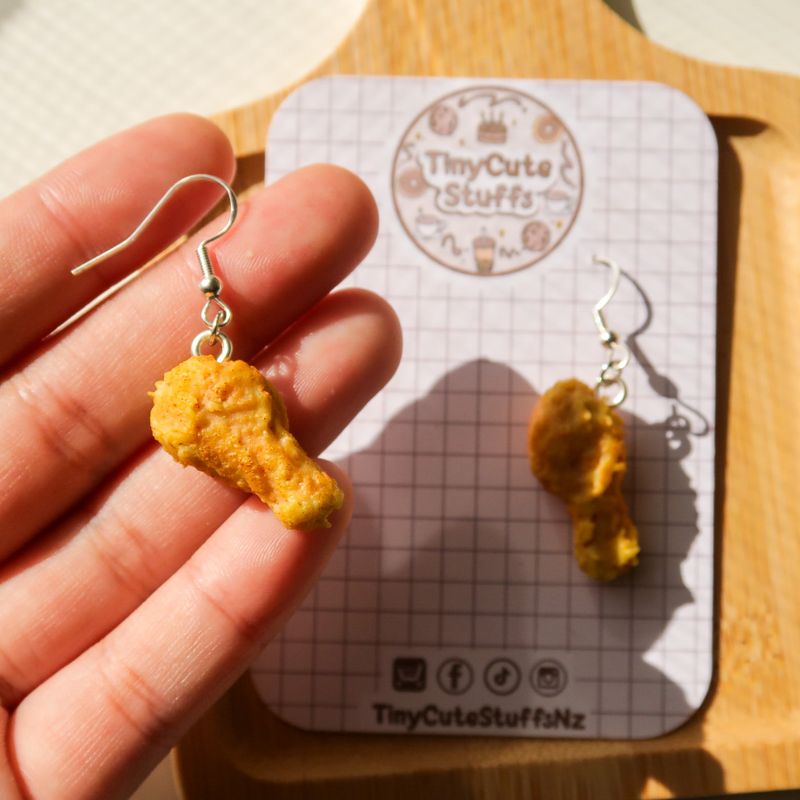 Fried Chicken Earrings