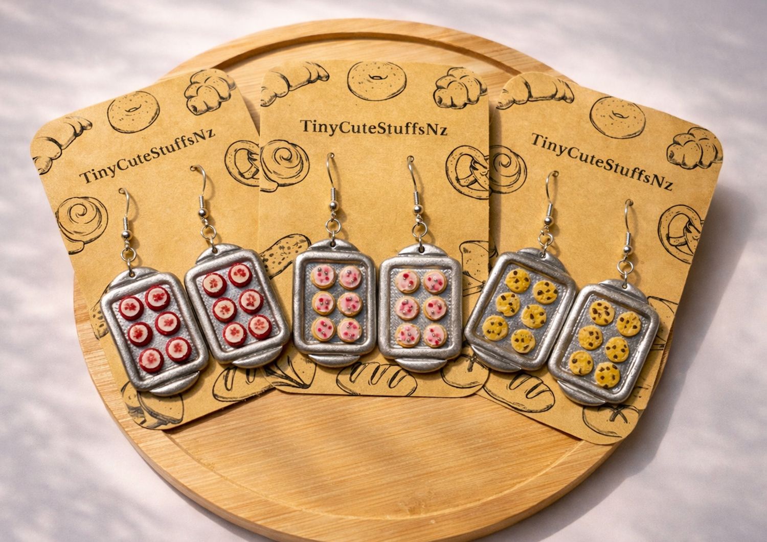 Cookie Tray Earrings