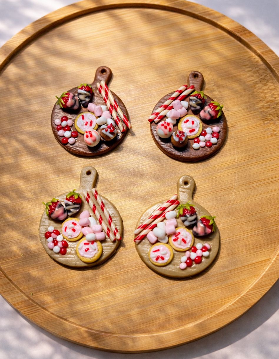 Valentine's Day Charcuterie Board Earrings