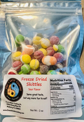 Freeze Dried Skittles Sour Flavor - Large Bag