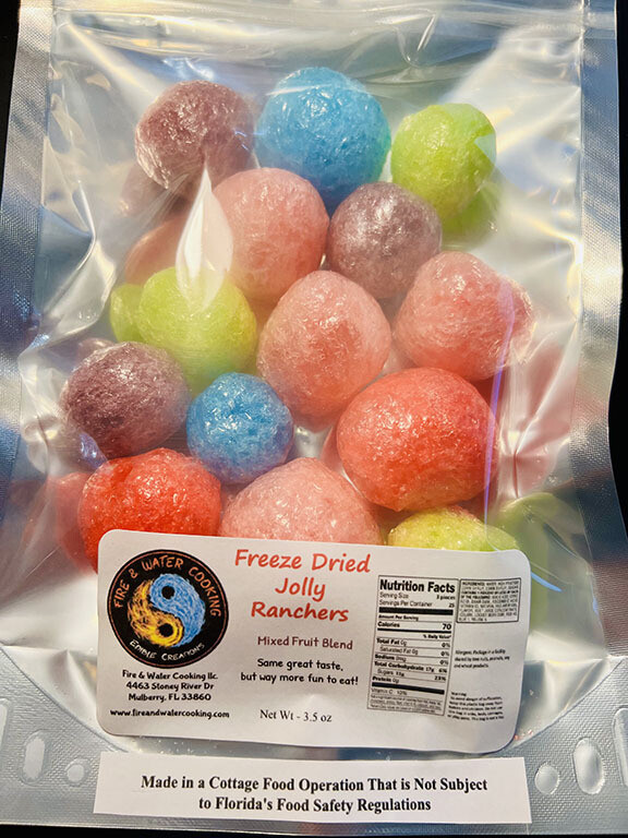 Freeze Dried Jolly Ranchers Mixed Fruit - Large