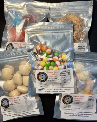 Freeze Dried Candy Mixed Box - Large Bags