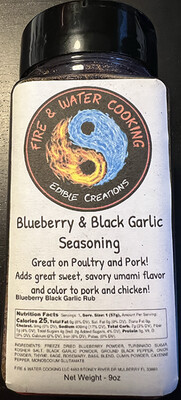 Blueberry & Black Garlic Seasoning - LIMITED Release!