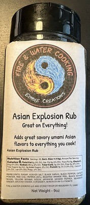 Fire & Water Cooking Asian Explosion Rub