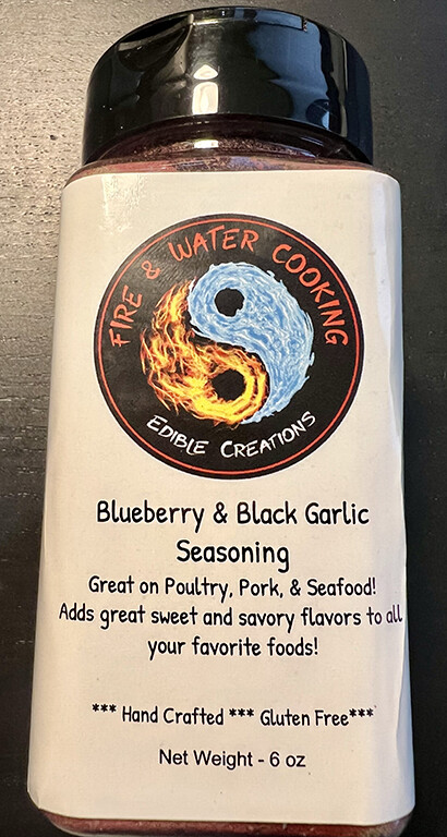 Fire & Water Cooking Blueberry & Black Garlic Seasoning