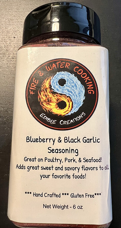 Fire & Water Cooking Blueberry & Black Garlic Seasoning Fire & Water Cooking Blueberry & Black Garlic Seasoning