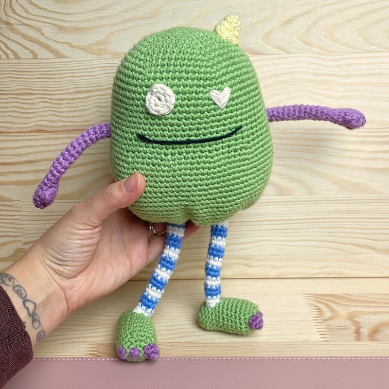 Michele the friendly monster