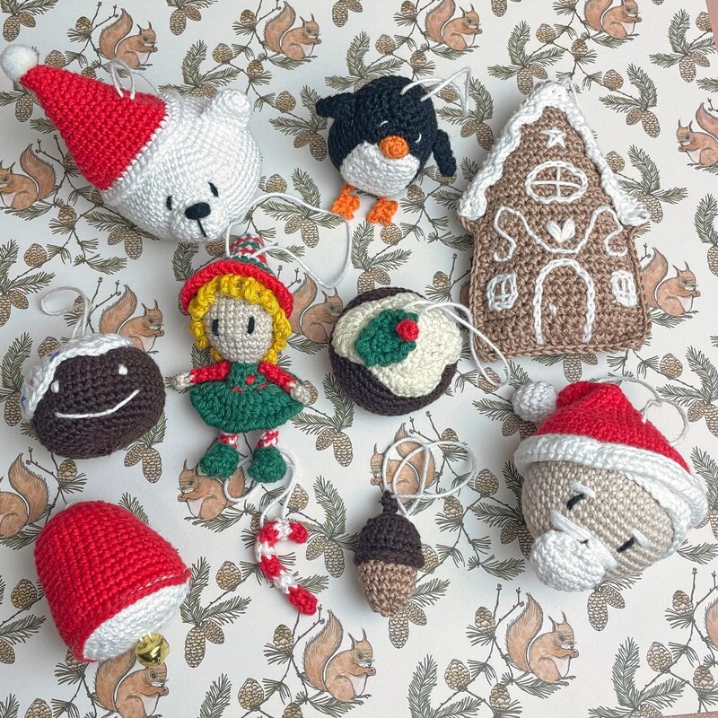 Christmas Decorations 🎄  Pattern ITA-ENG US