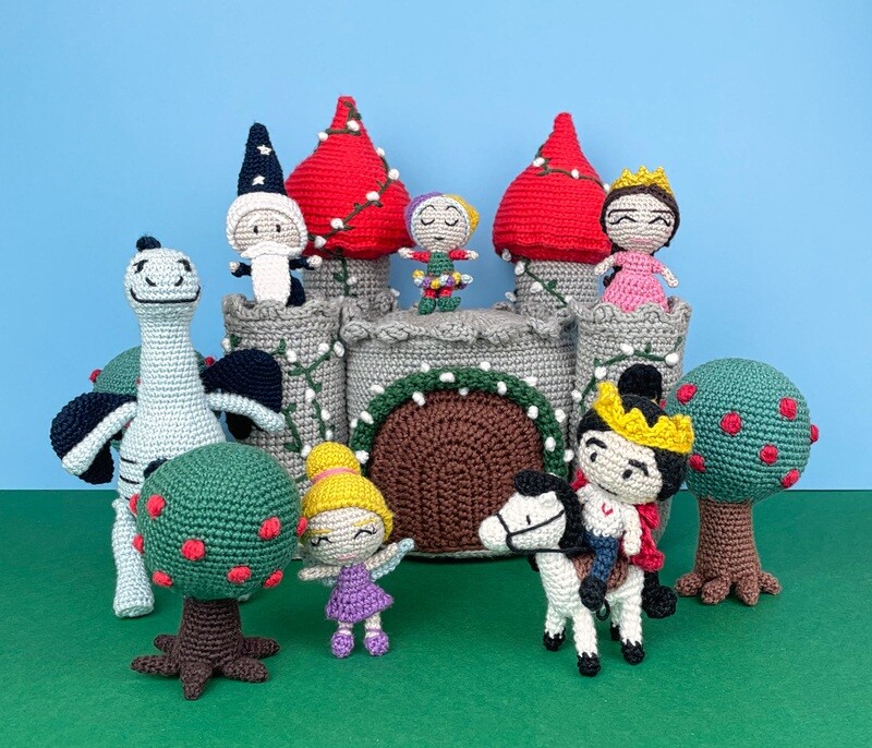 Fairytale Kingdom Crochet Pattern ITA-ENG