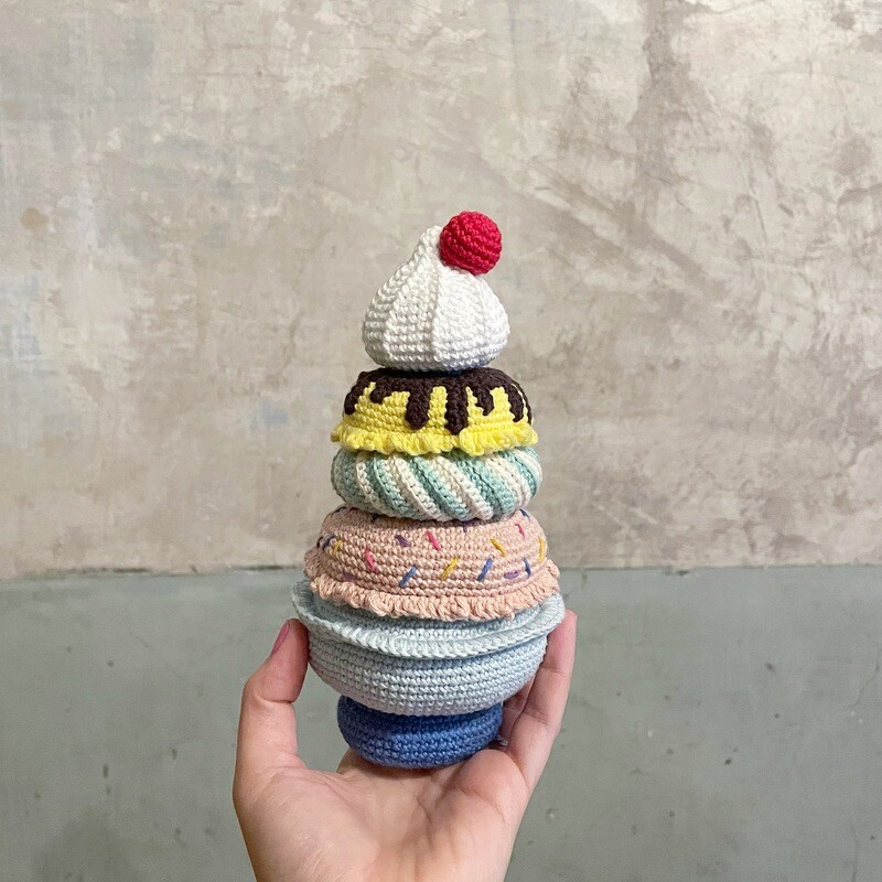 Ice Cream Stacking Toy 🍦